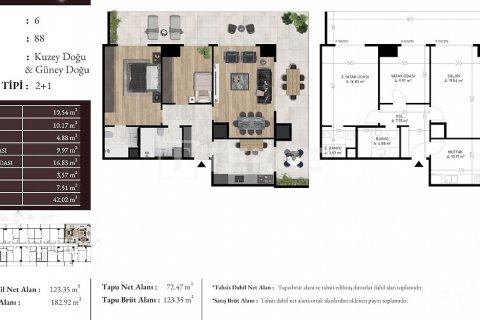 Продажа квартиры  в Стамбуле, Турция 2+1, 180м2, №210302 – фото 4