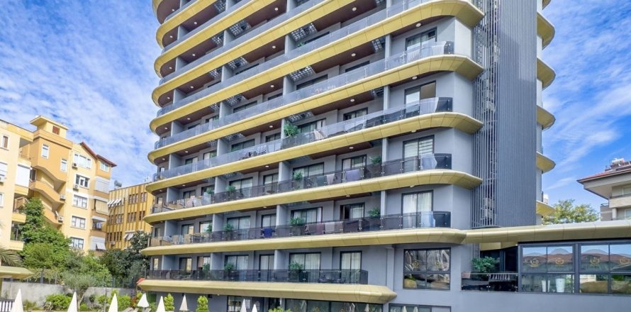 آپارتمان در  Alanya ، ترکیه 1 خوابه ، 56 متر مربع.  شماره 211702