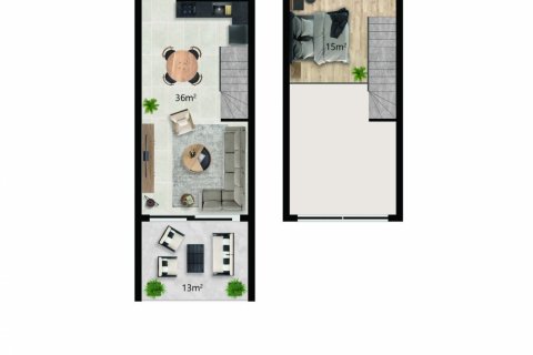 Продажа квартиры  в Искеле, Северный Кипр 2 комн., 96м2, №210825 – фото 17