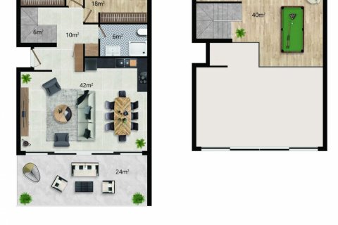 Продажа квартиры  в Фамагусте, Северный Кипр 4 комн., 175м2, №210828 – фото 18