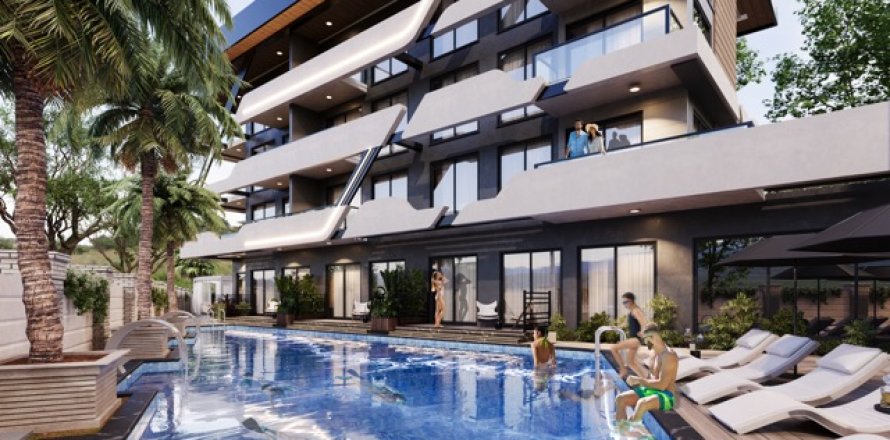 4+1 Lejlighed  i Antalya, Tyrkiet Nr. 184798