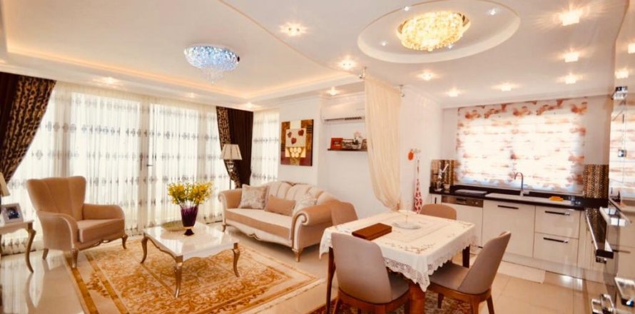 Квартира  3-х ком. в Махмутларе, Анталья, Турция №209486