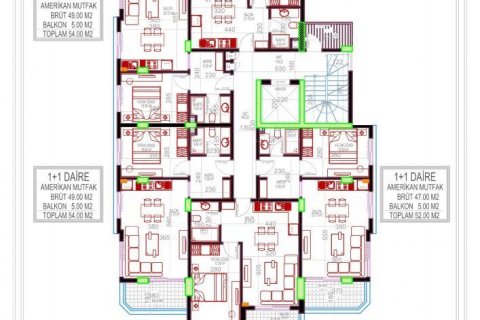 Продажа квартиры  в Махмутларе, Анталье, Турция 4 комн., 124м2, №209571 – фото 18