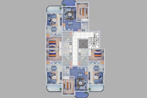 Продажа квартиры  в Махмутларе, Анталье, Турция 4 комн., 124м2, №209571 – фото 12