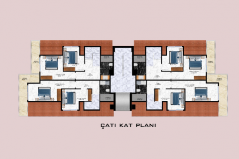 1000+0 Wohnung in Mahmutlar, Antalya, Türkei Nr. 206910 - 20