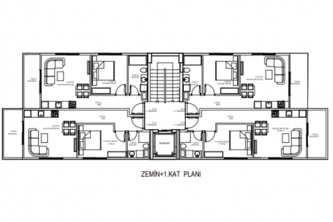 1000+0 Wohnung in Mahmutlar, Antalya, Türkei Nr. 206910 - 18