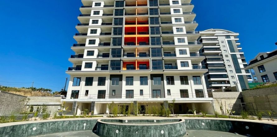 1+1 Lejlighed  i Mahmutlar, Antalya, Tyrkiet Nr. 206911