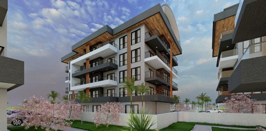 Квартира  2-х ком. в Оба, Анталья, Турция №209663