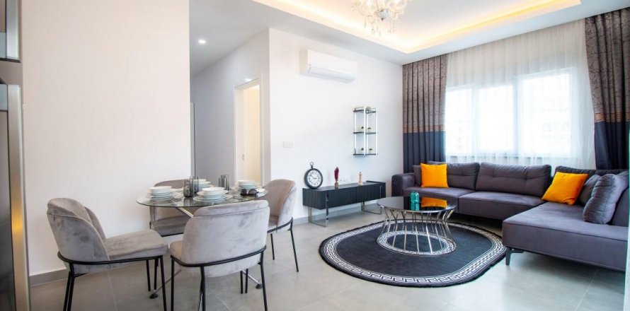 Квартира  2-х ком. в Махмутларе, Анталья, Турция №208734