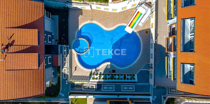 2+1 Takleilighet  i Alanya, Antalya, Tyrkia Nr. 44131