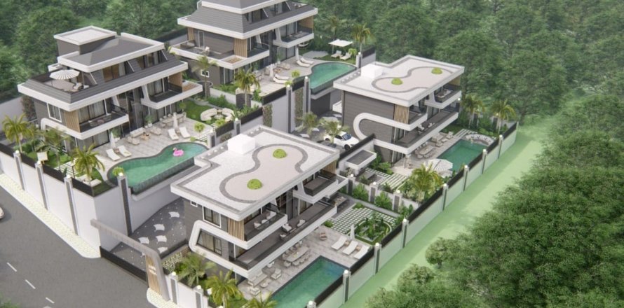 Вилла  4+1 в Оба, Анталья, Турция №193657