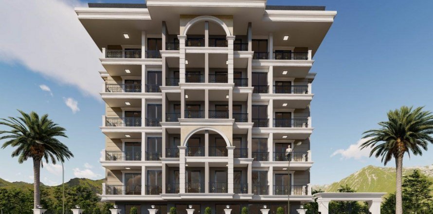 Пентхаус  2-х ком. в Джикджилли, Анталья, Турция №208614