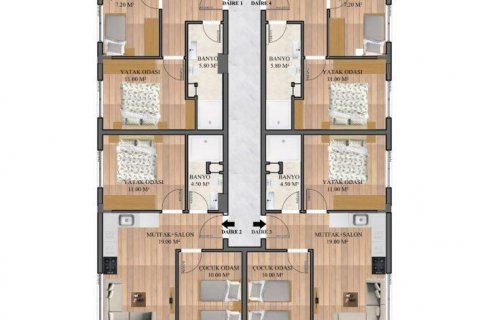 Penthouse  i Avsallar, Antalya, Tyrkiet Nr. 208648 - 9