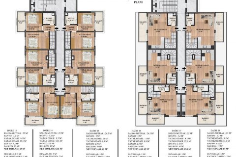 Penthouse  i Avsallar, Antalya, Tyrkiet Nr. 208648 - 10