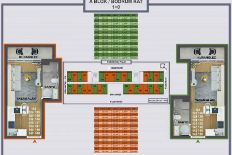 Leilighet  i Antalya, Tyrkia Nr. 190568 - 17