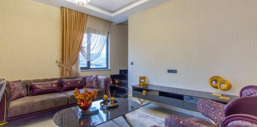 Пентхаус  3-х ком. в Каргыджаке, Аланья, Анталья, Турция №209089