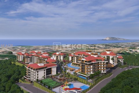 1+1 Lägenhet  i Alanya, Antalya, Turkiet Nr. 150399 - 18
