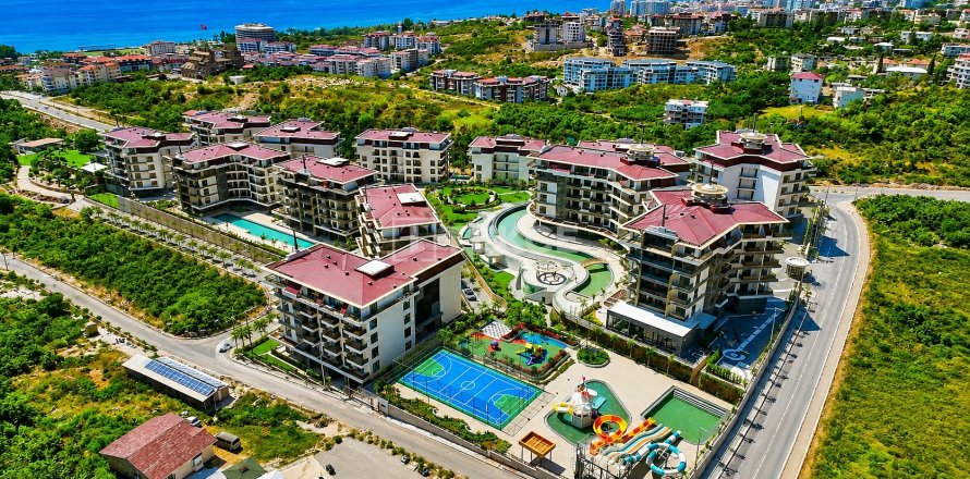 1+1 Lejlighed i Alanya, Antalya, Tyrkiet Nr. 150399