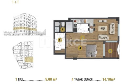 2+1 Penthouse  i Antalya, Tyrkiet Nr. 150397 - 23