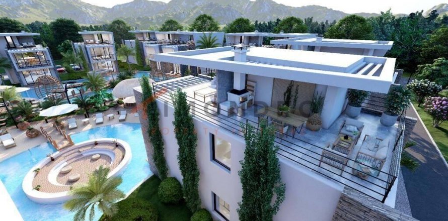 ویلا در  Lapta ، ترکیه 3 خوابه ، 255 متر مربع.  شماره 191147