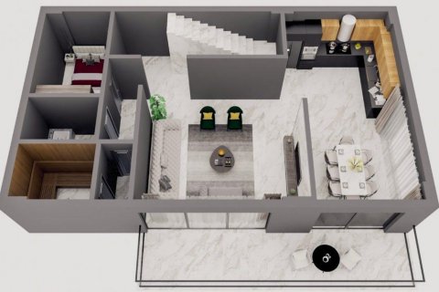 Продажа виллы  в Аланье, Анталье, Турция 5 комн., 245м2, №207728 – фото 19