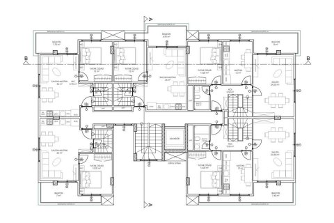 Продажа квартиры  в Аланье, Анталье, Турция 2 комн., 50м2, №209775 – фото 26