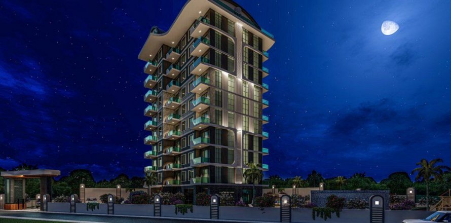 Квартира  2-х ком. в Махмутларе, Анталья, Турция №209773