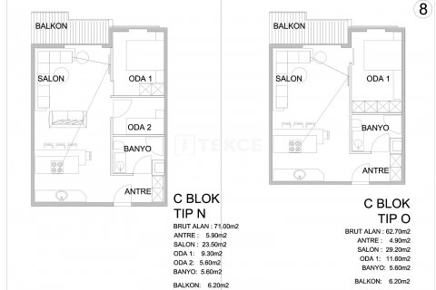 Продажа квартиры  в Кушадасы, Айдыне, Турция 3+1, 118м2, №190132 – фото 23
