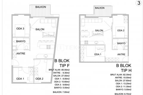 Продажа квартиры  в Кушадасы, Айдыне, Турция 3+1, 118м2, №190132 – фото 19