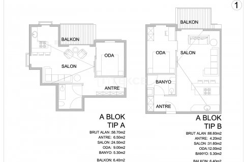 Продажа квартиры  в Кушадасы, Айдыне, Турция 3+1, 118м2, №190132 – фото 17