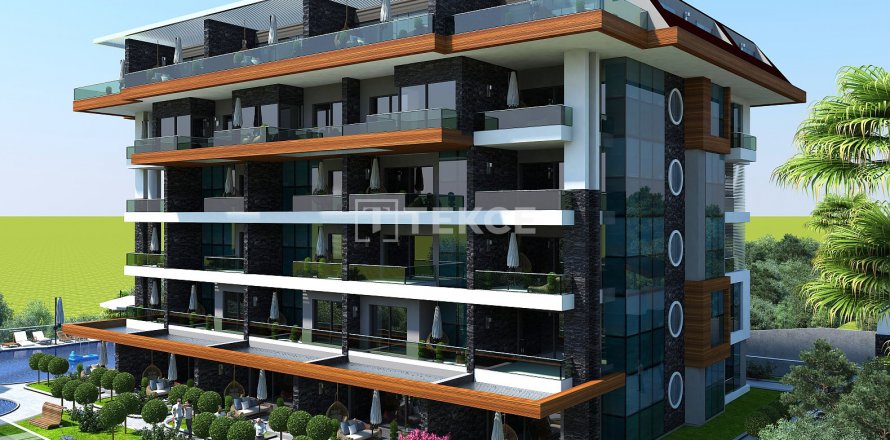 2+1 Takvåning  i Alanya, Antalya, Turkiet Nr. 190129