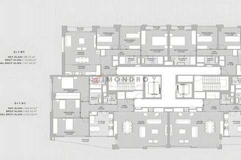 Daire  3+1  Şişli, İstanbul, Türkiye №193970 - 19