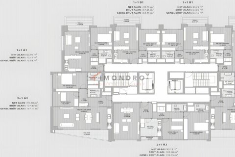 Daire  3+1  Şişli, İstanbul, Türkiye №193970 - 21