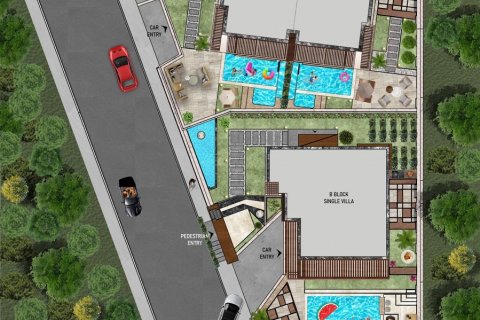 پروژه توسعه Hills Houses در Tepe، ، ترکیه شماره 190006 - 2