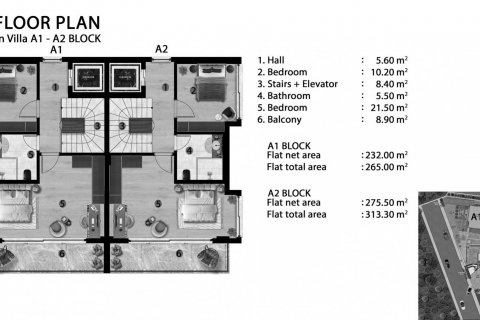 Продажа виллы 3+1, 313м2, №190009 – фото 4