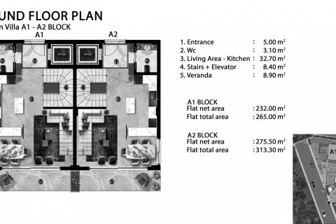 Продажа виллы 3+1, 313м2, №190009 – фото 3