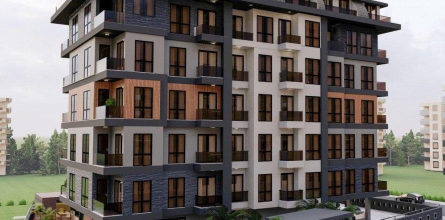 Пентхаус  2-х ком. в Аланье, Анталья, Турция №208717