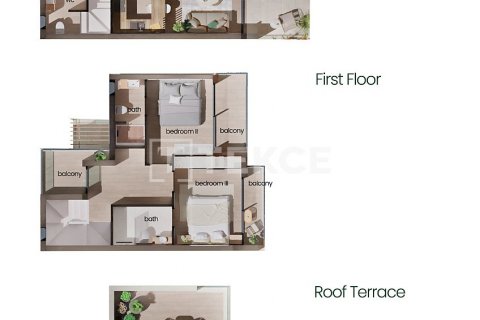 Продажа виллы  в Гирне, Северный Кипр 3+1, 204м2, №192062 – фото 21