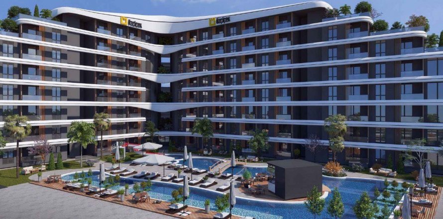 Квартира  1+1 в Алтынташа, Анталья, Турция №206840