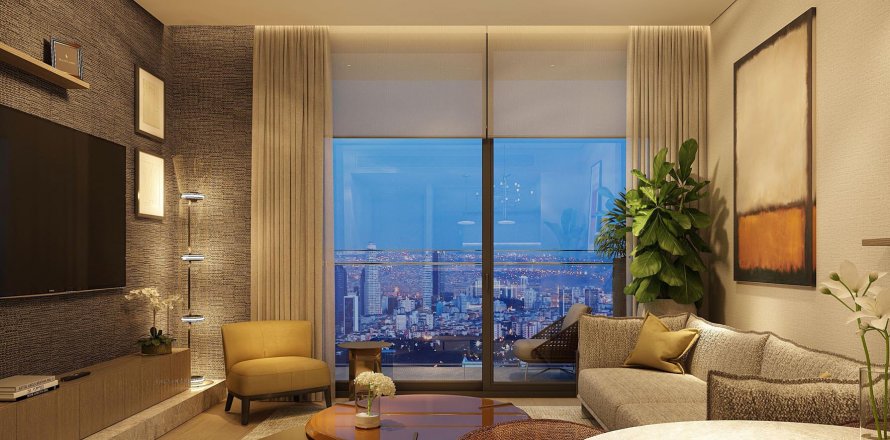 Квартира в Etro Residences 1+1, Сарыер, Стамбул, Турция №190109