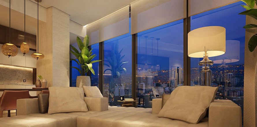 2+1 Apartment in Etro Residences, Sariyer, Istanbul, Turkey No. 190110