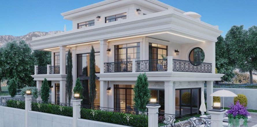 Вилла  5-х ком. в Аланье, Анталья, Турция №208763