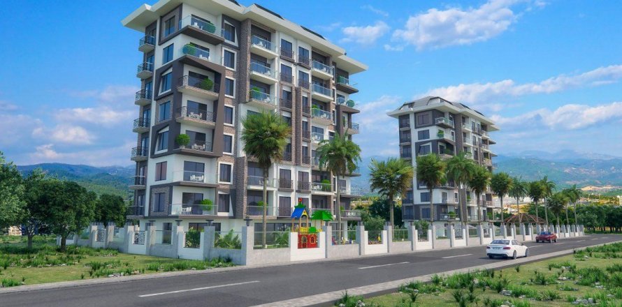 Пентхаус  3-х ком. в Демирташе, Аланья, Анталья, Турция №208768