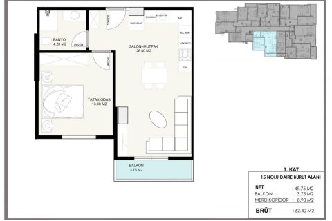 Commercial property for sale  in Alanya, Antalya, Turkey, 465m2, No. 209076 – photo 16