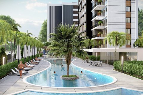 Продажа квартиры  в Аксу, Анталье, Турция 1+1, 65м2, №194370 – фото 2