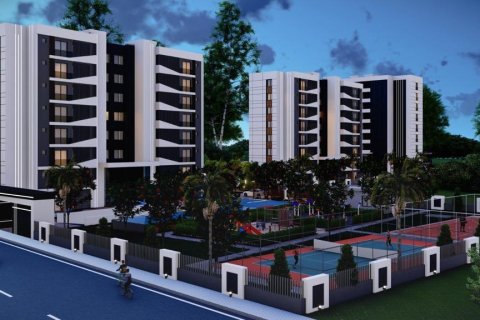 Продажа квартиры  в Аксу, Анталье, Турция 1+1, 65м2, №194370 – фото 6