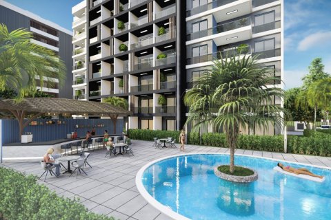 Продажа квартиры  в Аксу, Анталье, Турция 1+1, 65м2, №194370 – фото 8