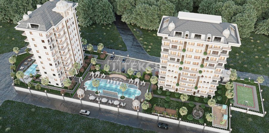2+1 Wohnung  in Alanya, Antalya, Türkei Nr. 143609