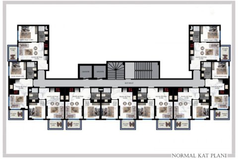 Lägenhet  i Avsallar, Antalya, Turkiet Nr. 209099 - 8