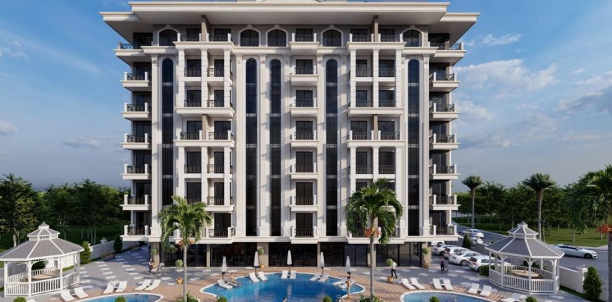 Lägenhet  i Avsallar, Antalya, Turkiet Nr. 209099